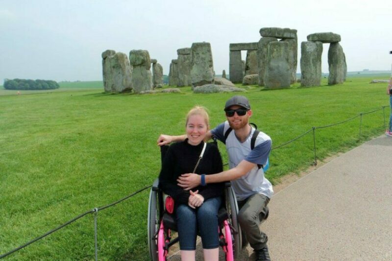 Natalie and Cameron at Stonehenge